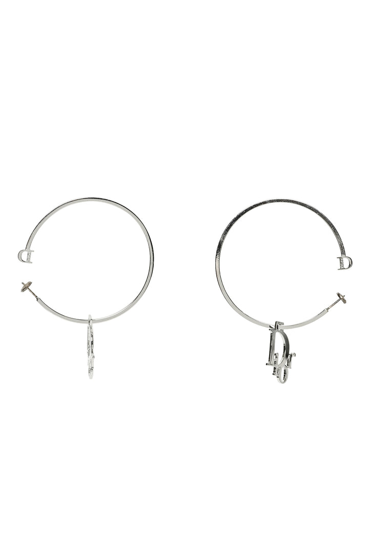 Dior Logo Hoop Earrings