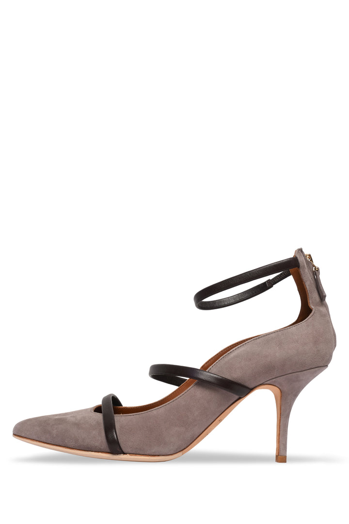 Malone Souliers Size 39 Robyn Suede Ankle Strap Pumps