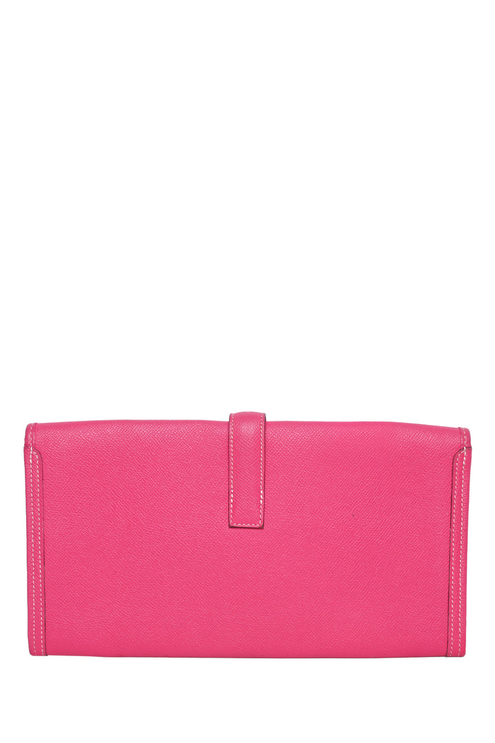 Hermes 2016 Epsom Leather Jige Elan 29 Clutch