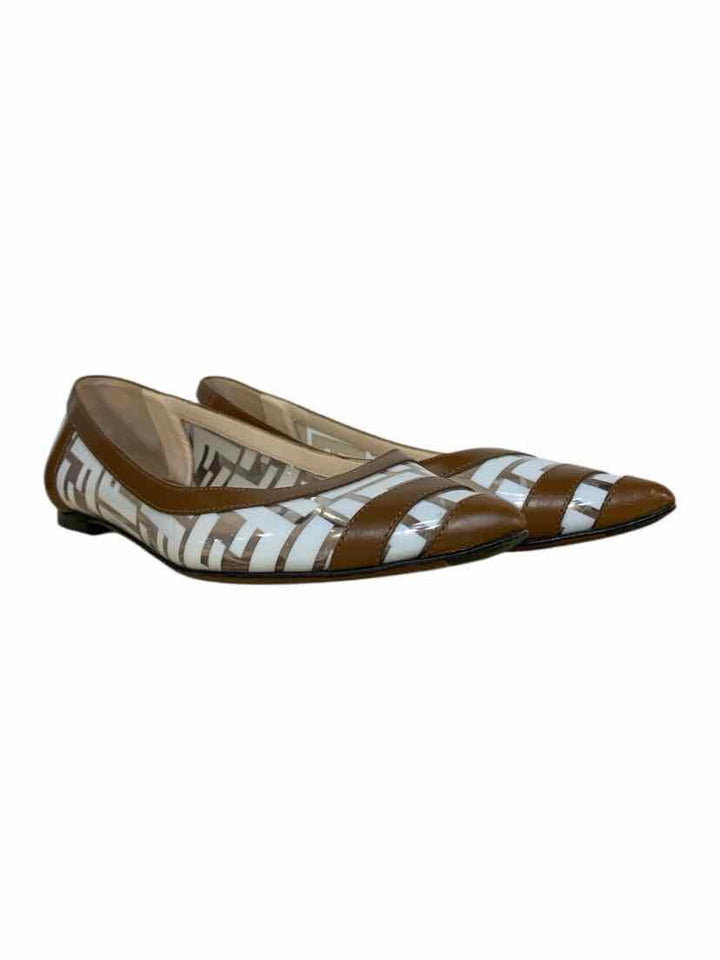 Fendi Size 38.5 Flats