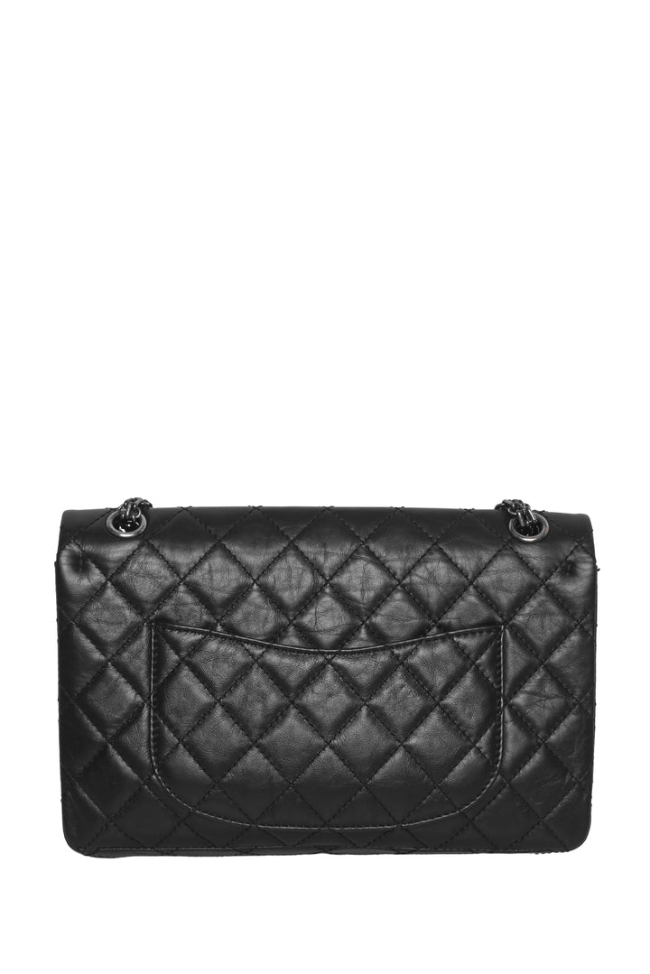 Chanel 2014-2015 Aged Calfskin Quilted 2.55 Reissue Flap Shoulder Bag