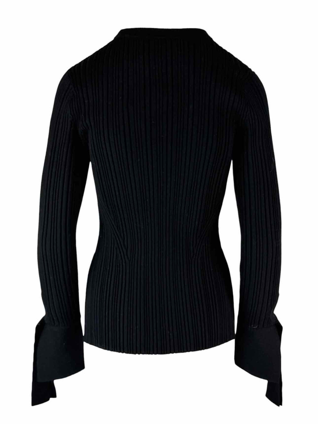 3.1 Phillip Lim Size XS Variegated Rib Long Sleeve Cuffed Crewneck Tops