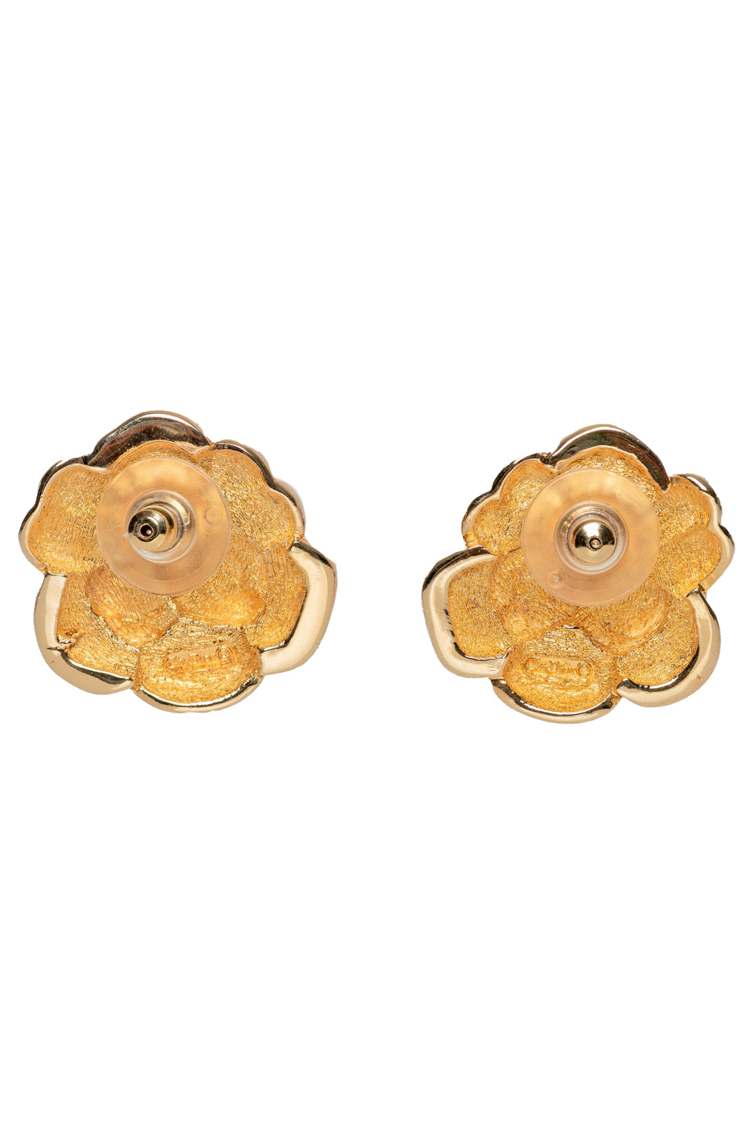 Christian Dior Large Camelia Earrings