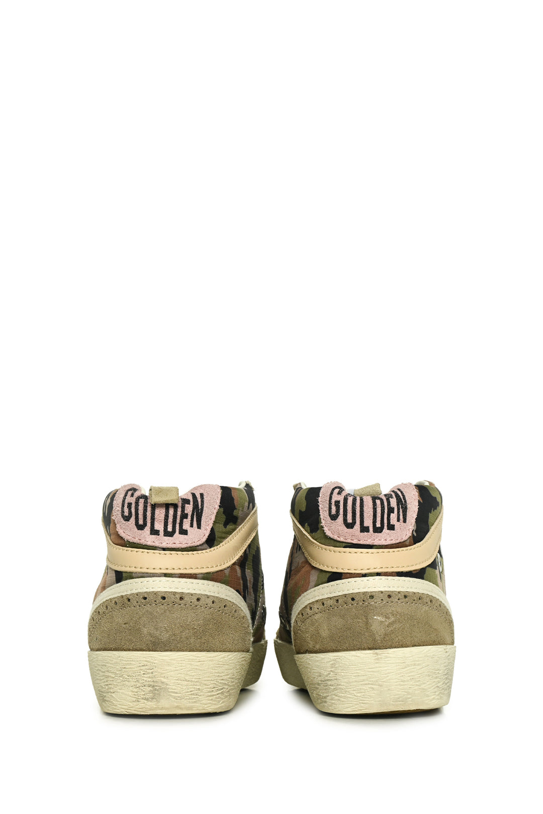Golden Goose Size 38 Camouflage Mid Star Sneaker