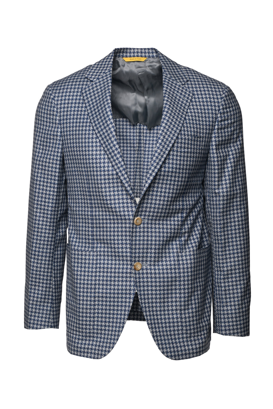 Canali Size 40 Men's Kei Houndstooth Unlined Blazer