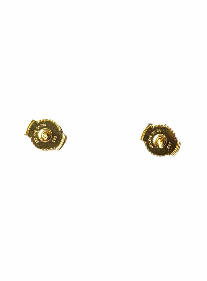 Angora 14K Citrine Stud Earrings