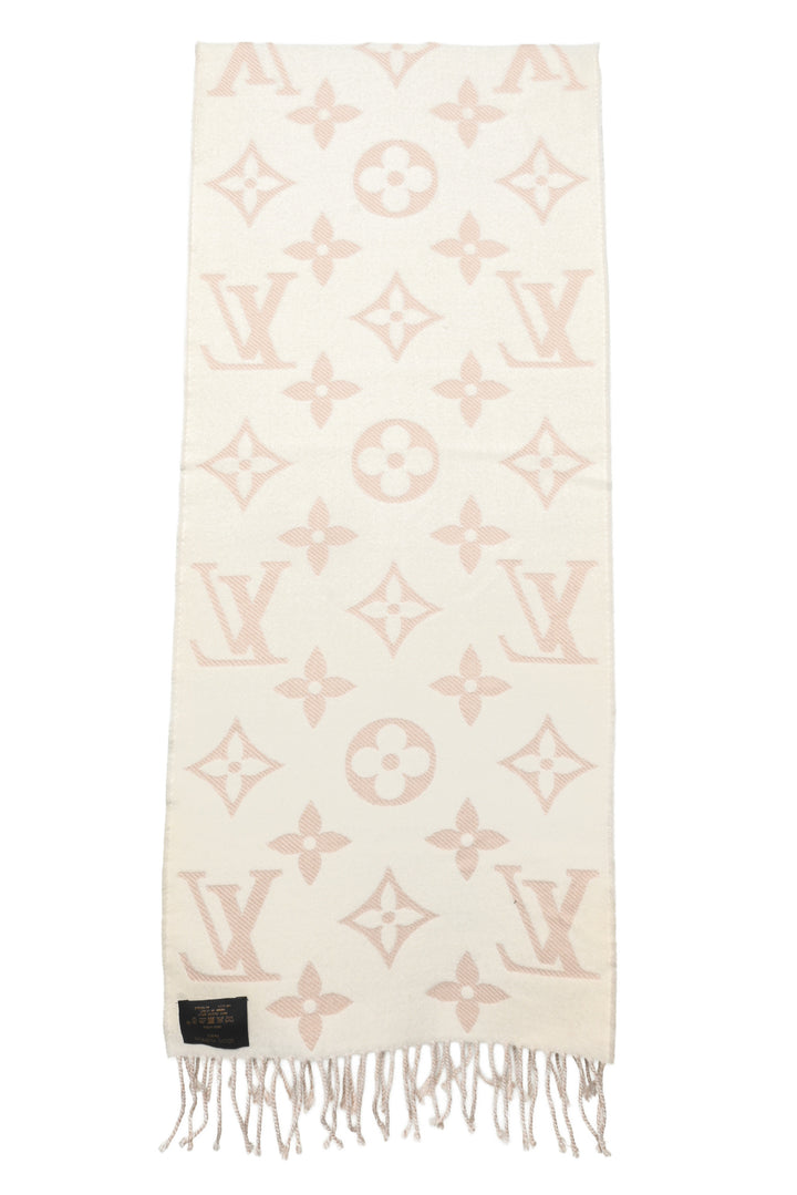 Louis Vuitton Monogram Simply LV Wool Scarf
