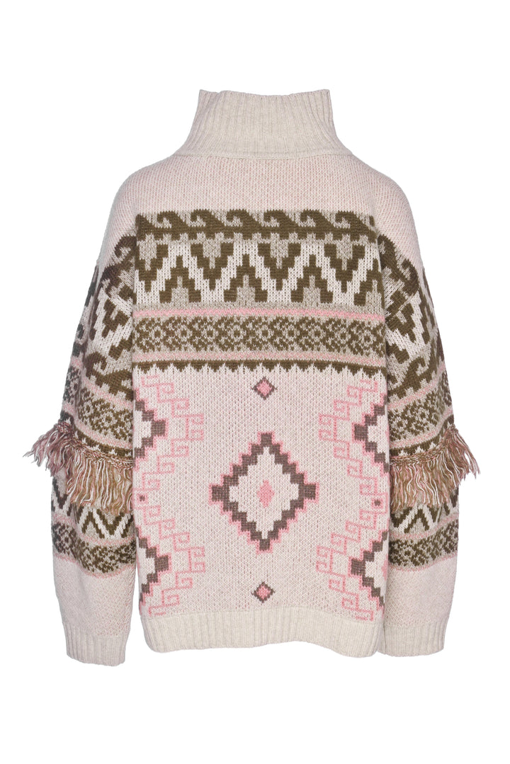 Weekend Max Mara Size M Schermo Wool Turtleneck Sweater