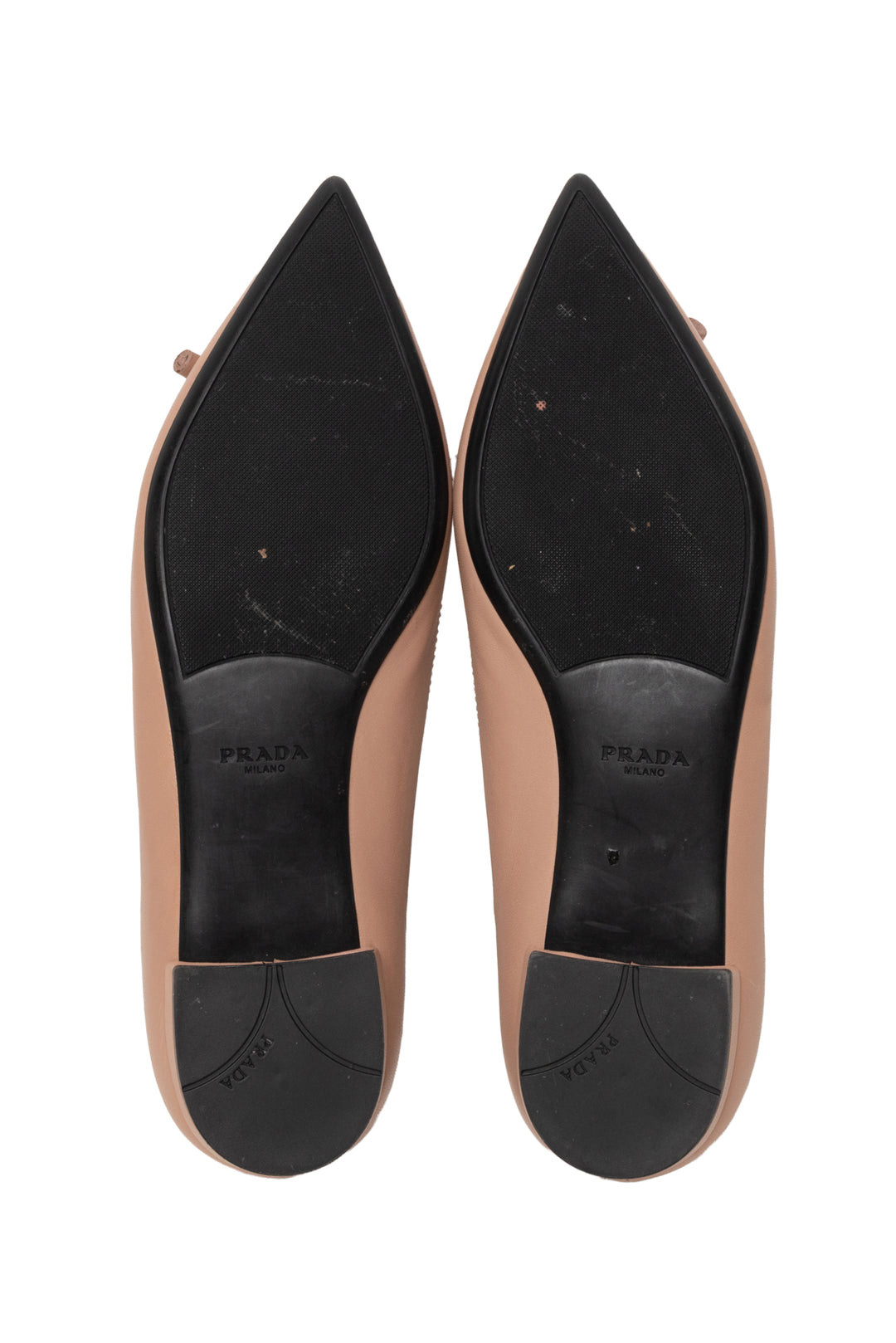 Prada Size 36 Point Toe Ballet Flats