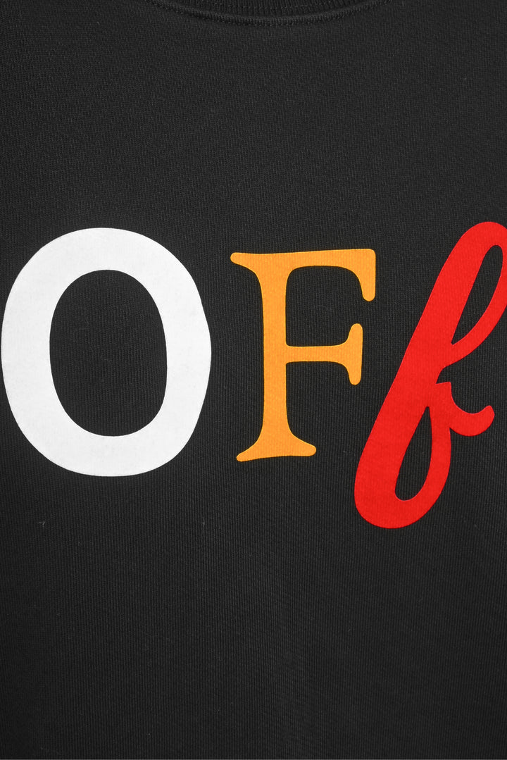 OFF-WHITE Size S Men's Off Typo Mix Sweatshirt