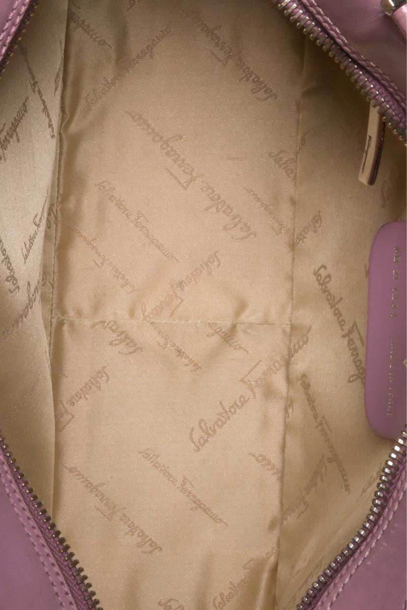 Salvatore Ferragamo Monogram Top Handle Bag