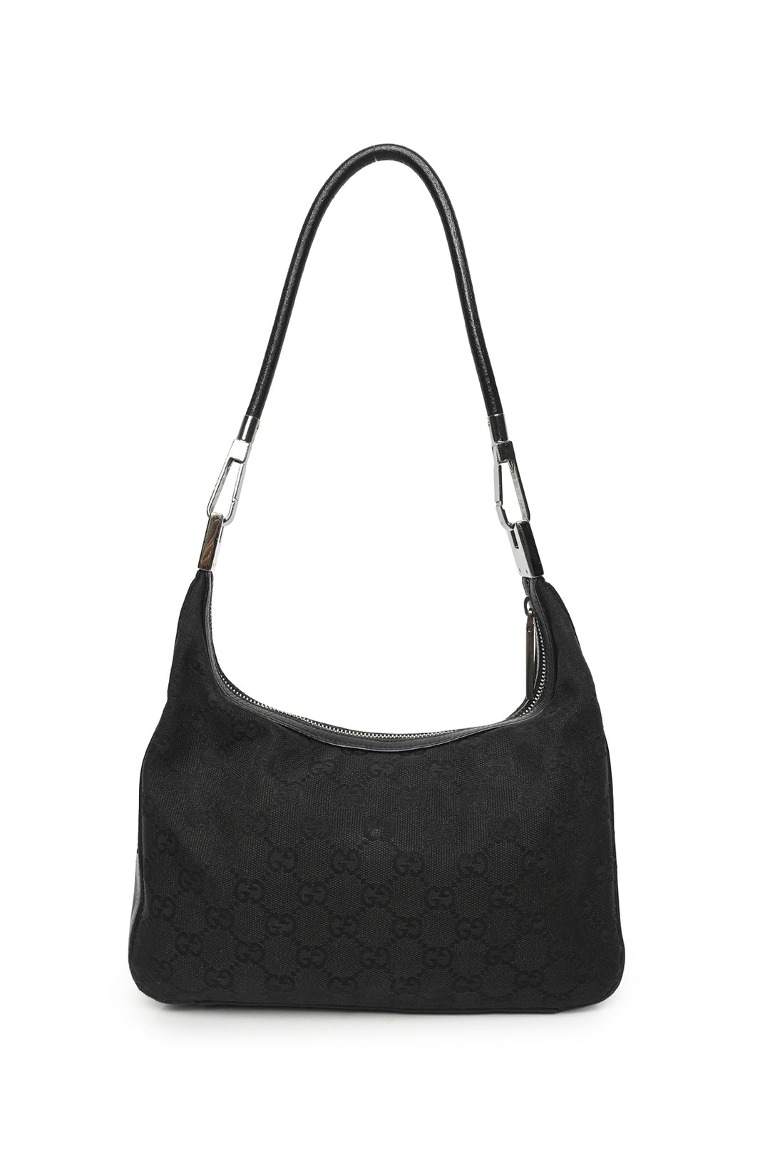 Gucci Vintage GG Canvas Hobo Shoulder Bag