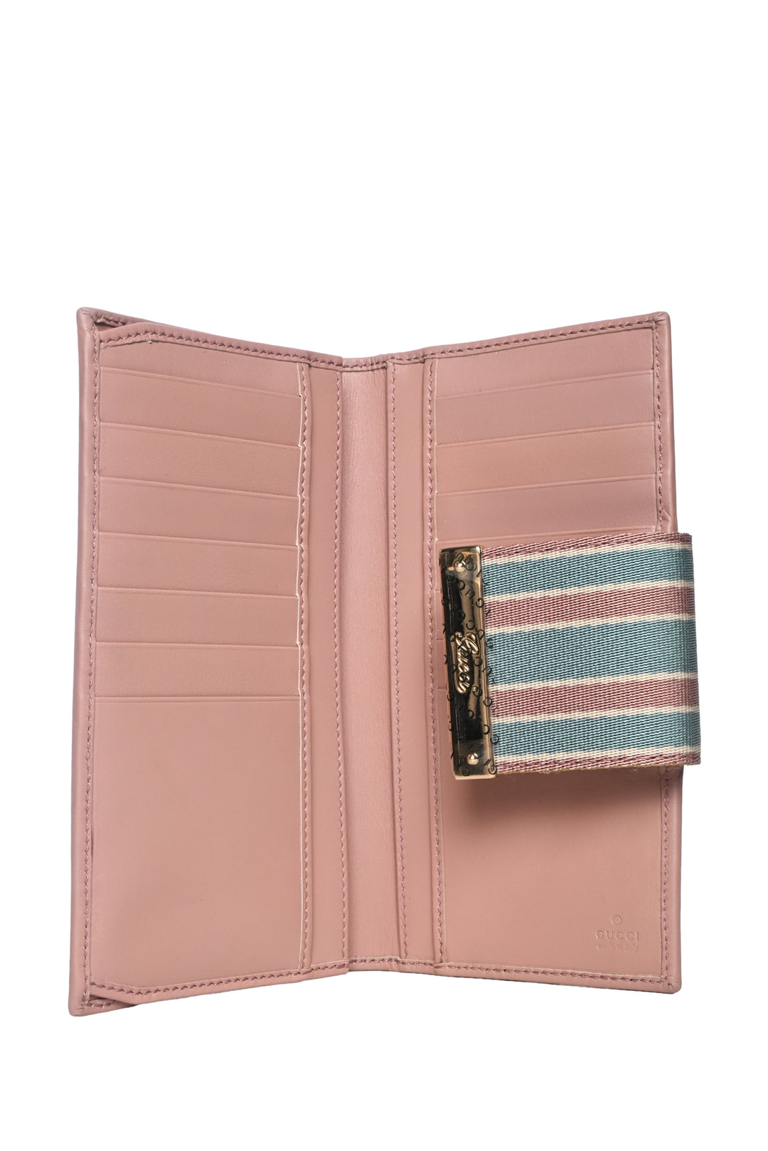 Gucci GG Canvas Vintage Wed Continental Long Wallet