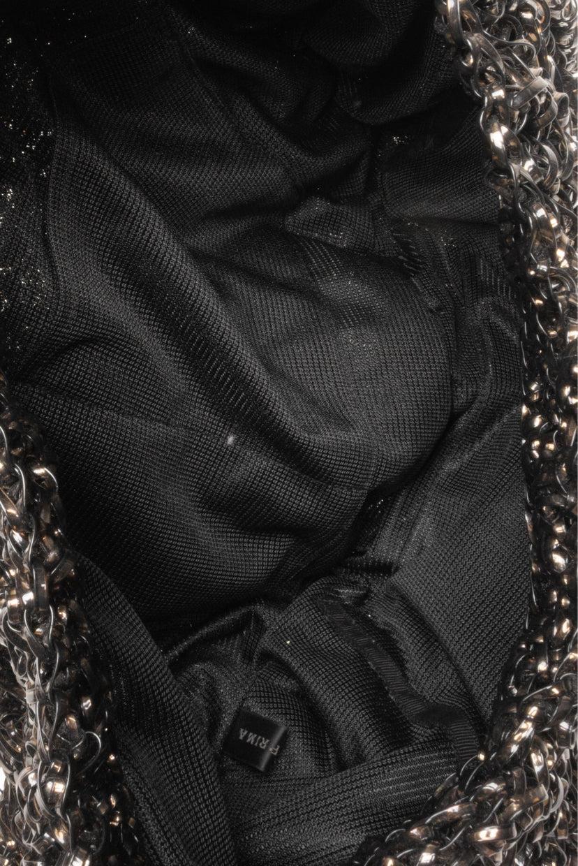 Anteprima Woven PVC Wirebag Shoulder Bag