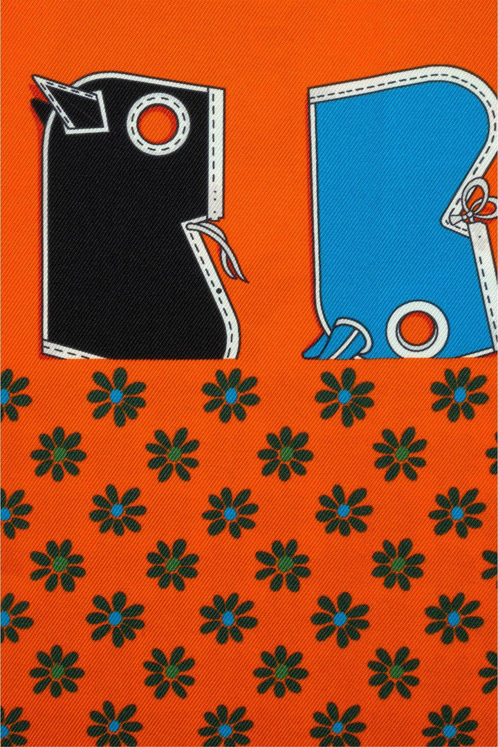 Hermes Camails Maxi Twilly Scarf