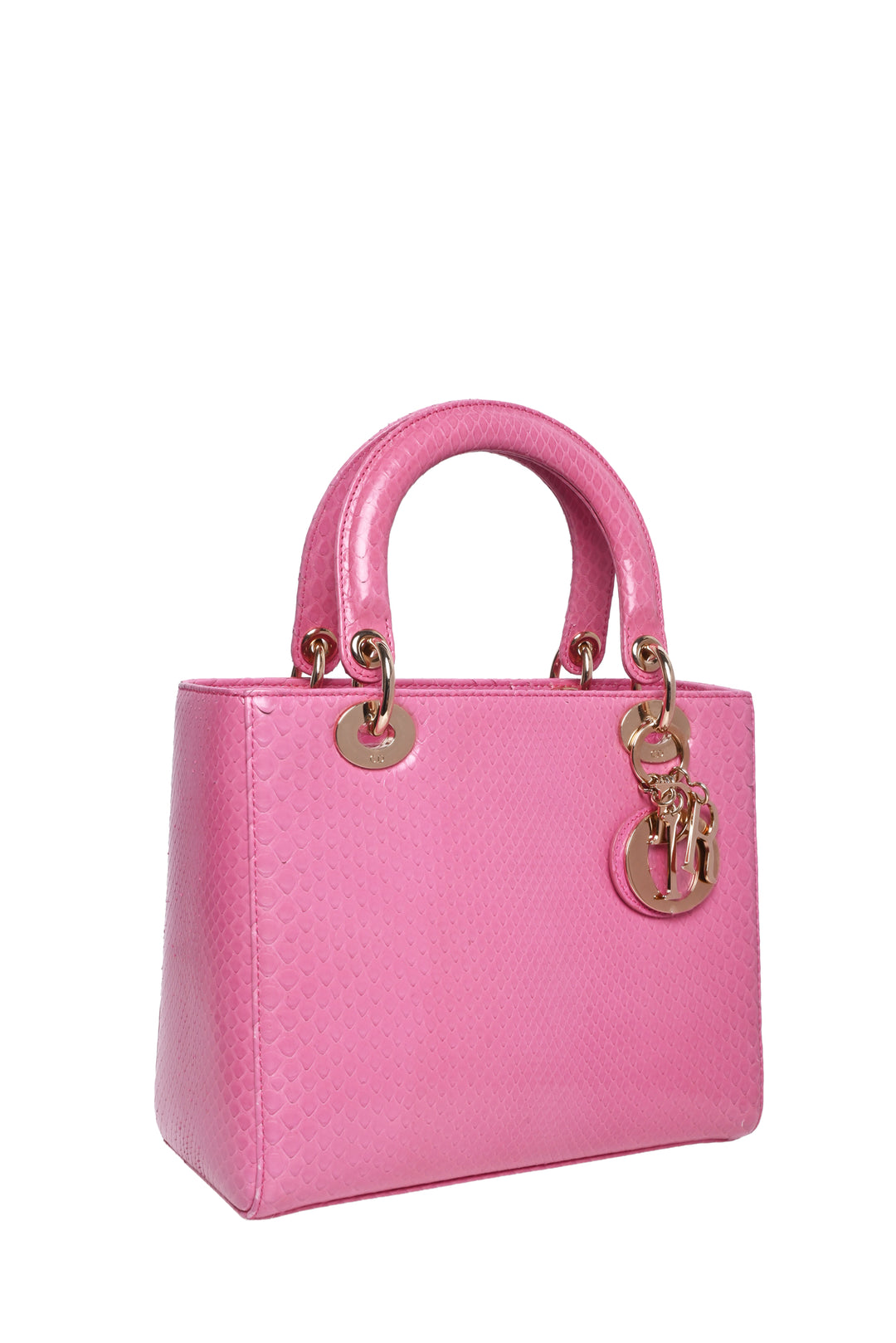 Dior 2013 Python Haute Maroquinerie Medium Lady Dior