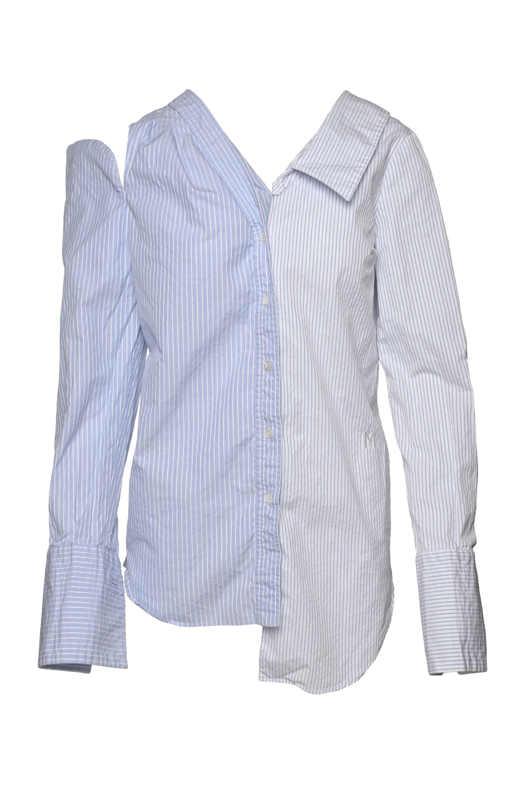 Monse Size 6 Asymmetrical Cutout Blouse