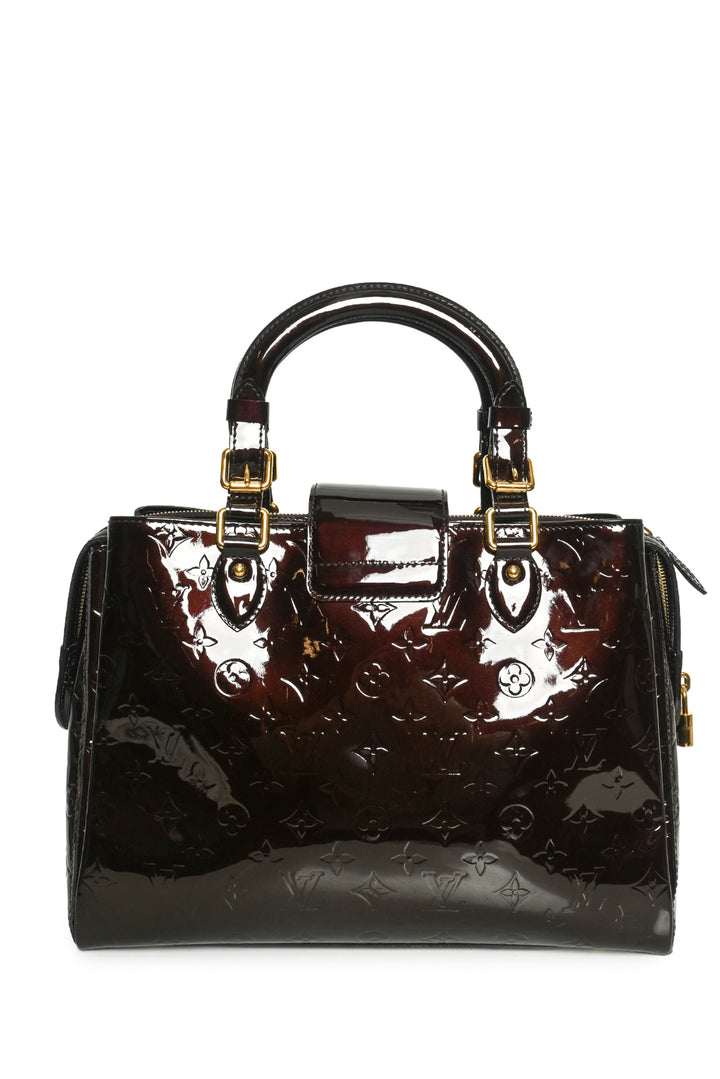 Louis Vuitton Amarante Monogram Vernis Melrose Avenue Tote