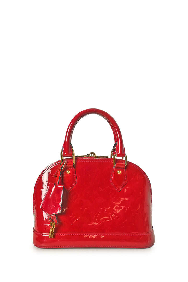 Louis Vuitton Monogram Vernis Alma BB Shoulder Bag