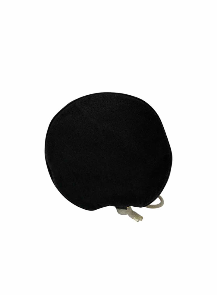 Chanel Soleil Drawstring Fabric Bucket Bag Purse