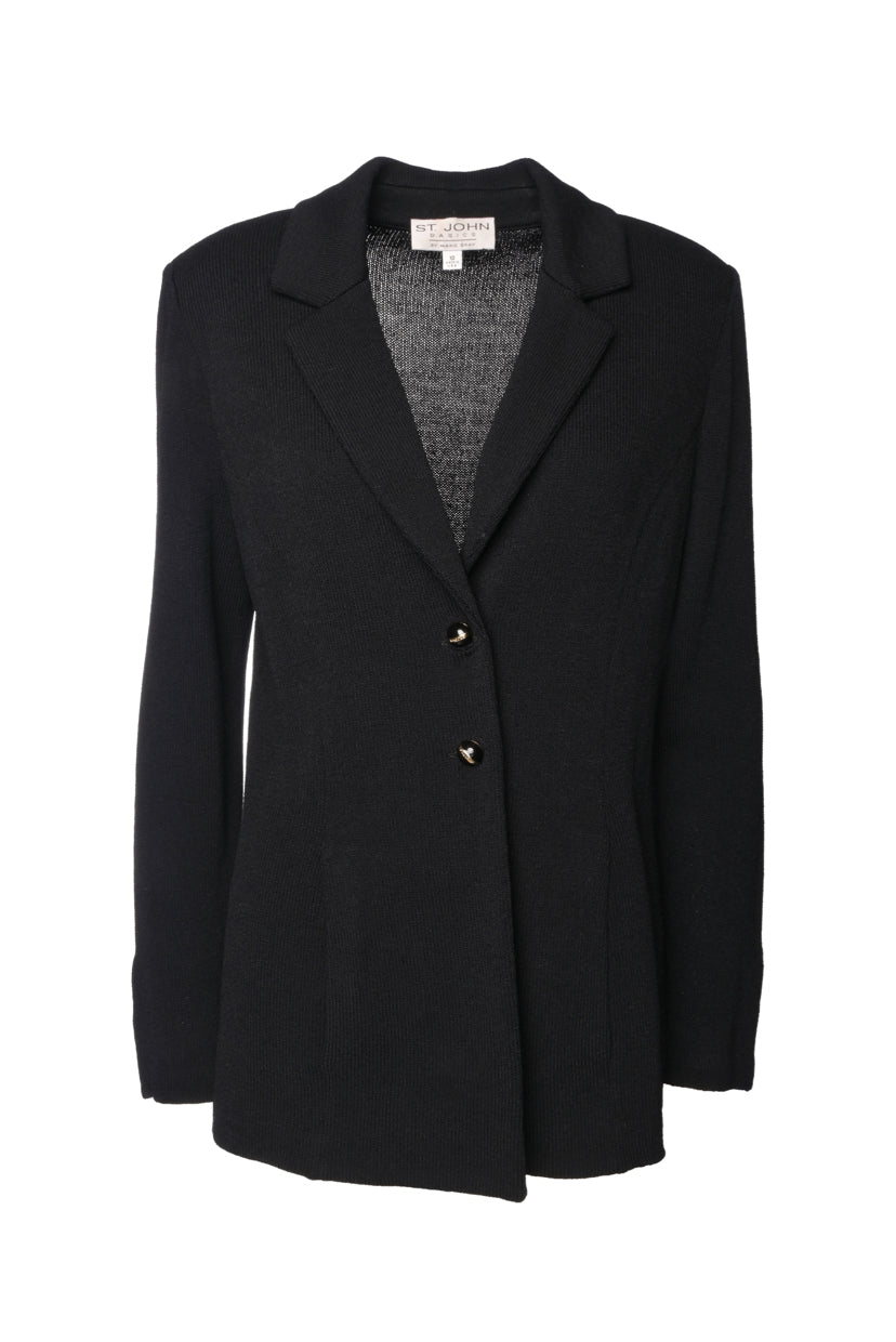 St John Collection Size 10 Knit Blazer