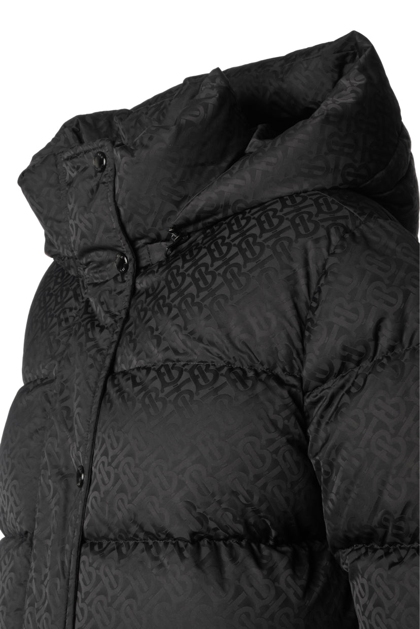 Burberry Size Sellindge Jacquard Down Puffer XL Coat