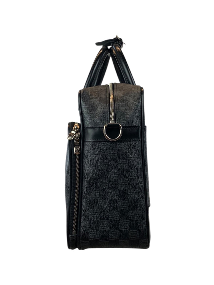 Louis Vuitton 2012 Damier Graphite Icare Laptop Bag Briefcase