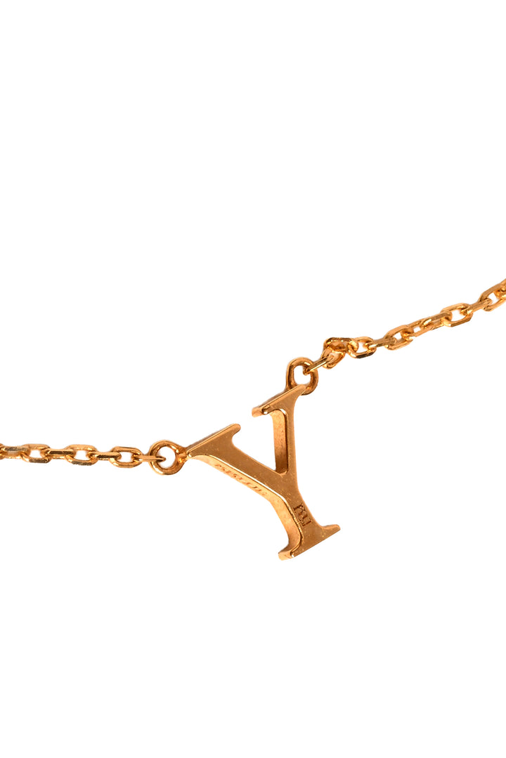 Kklue 18K Smiley Personalized Letter Bracelet