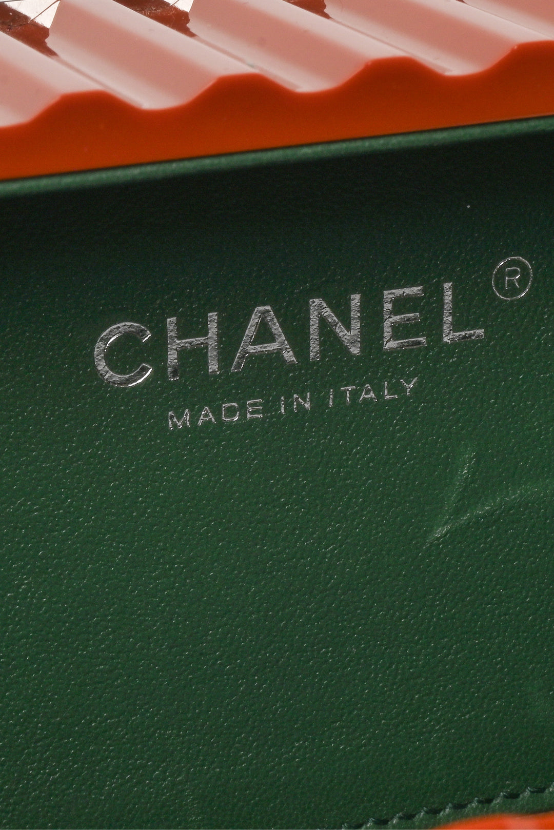 Chanel 2018 Lucite Paris-Hamburg Shipping Container Minaudiere Clutch