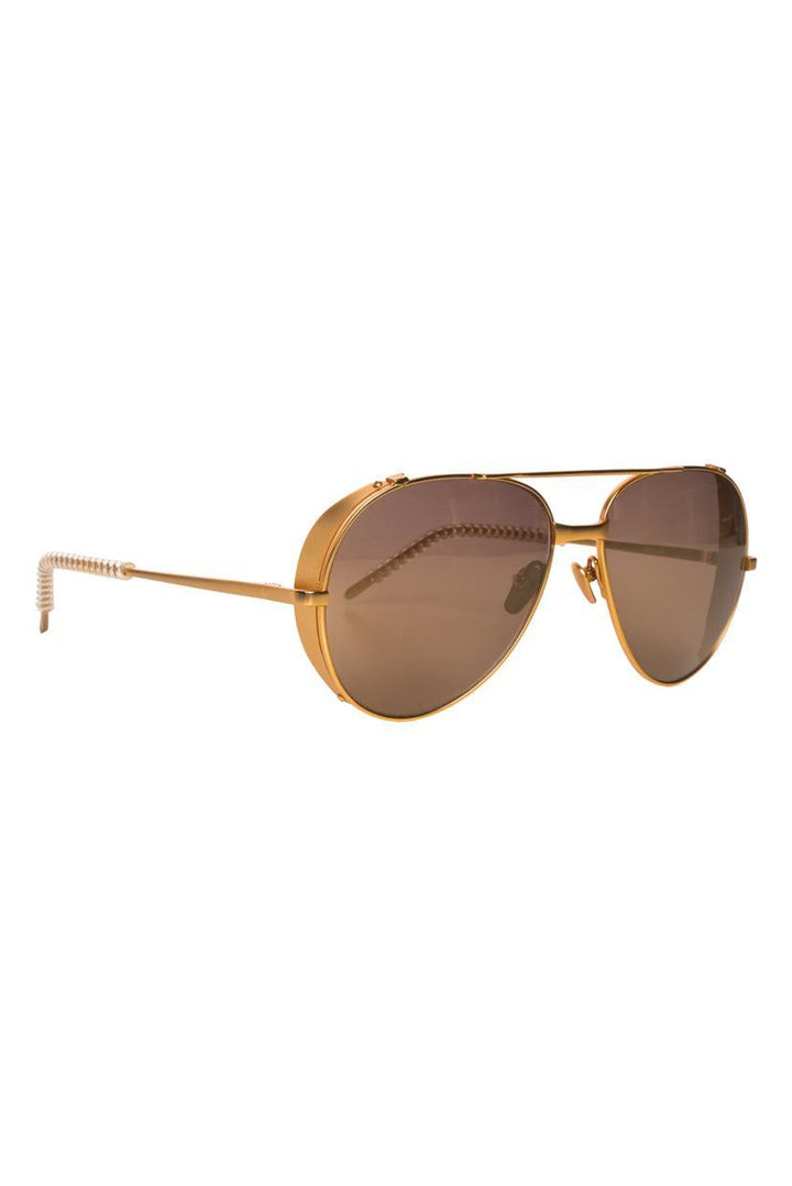 Linda Farrow Aviator Sunglasses
