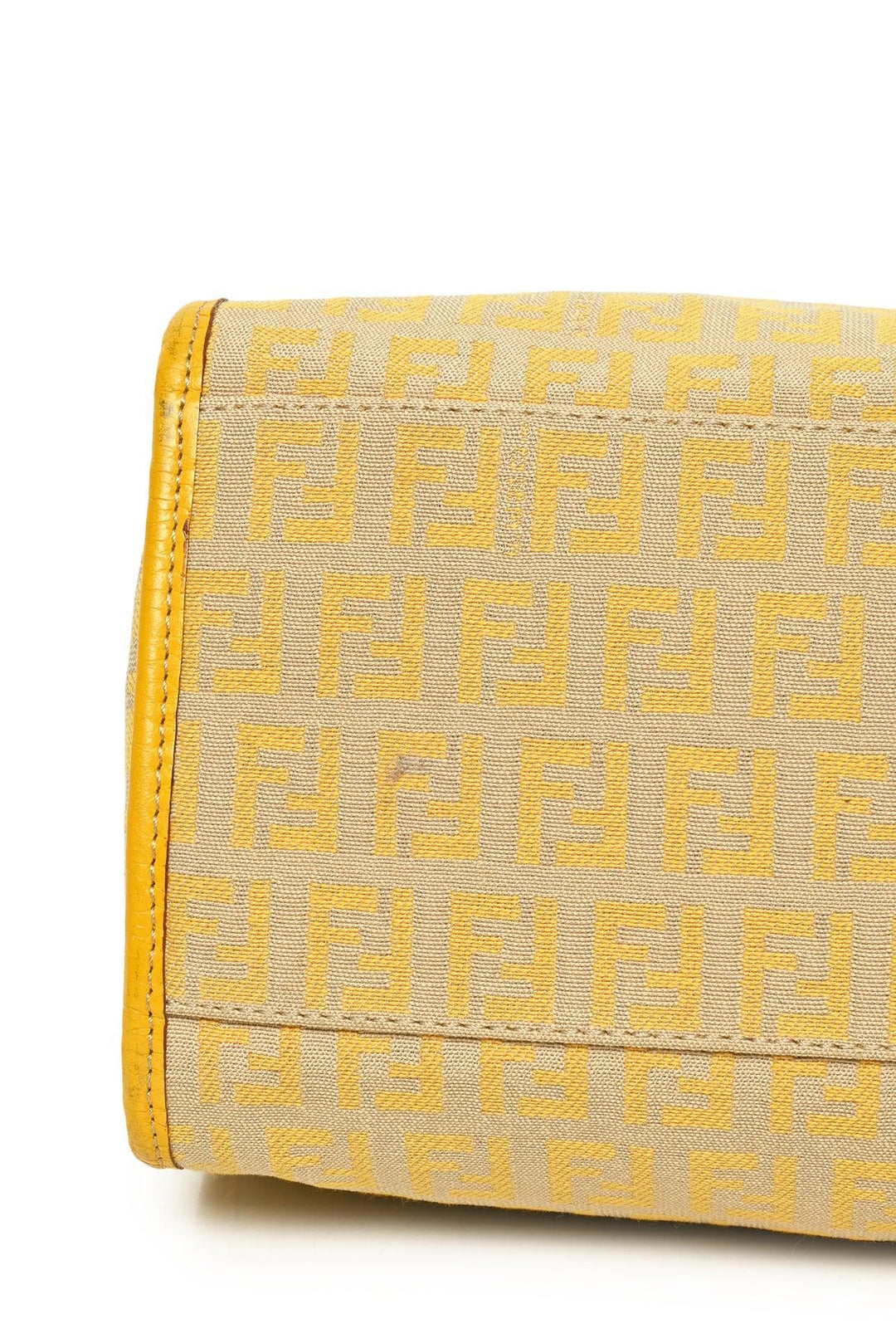 Fendi Vintage Zucca Canvas Roll Bag