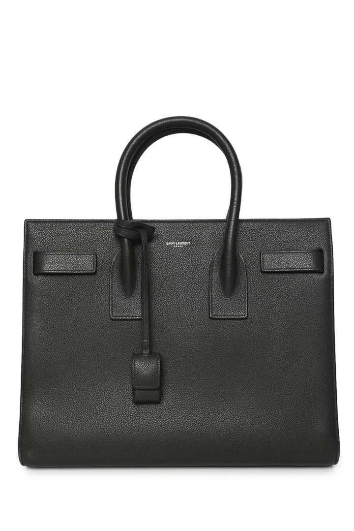 Saint Laurent 2015 Small Grained Leather Sac De Jour Tote