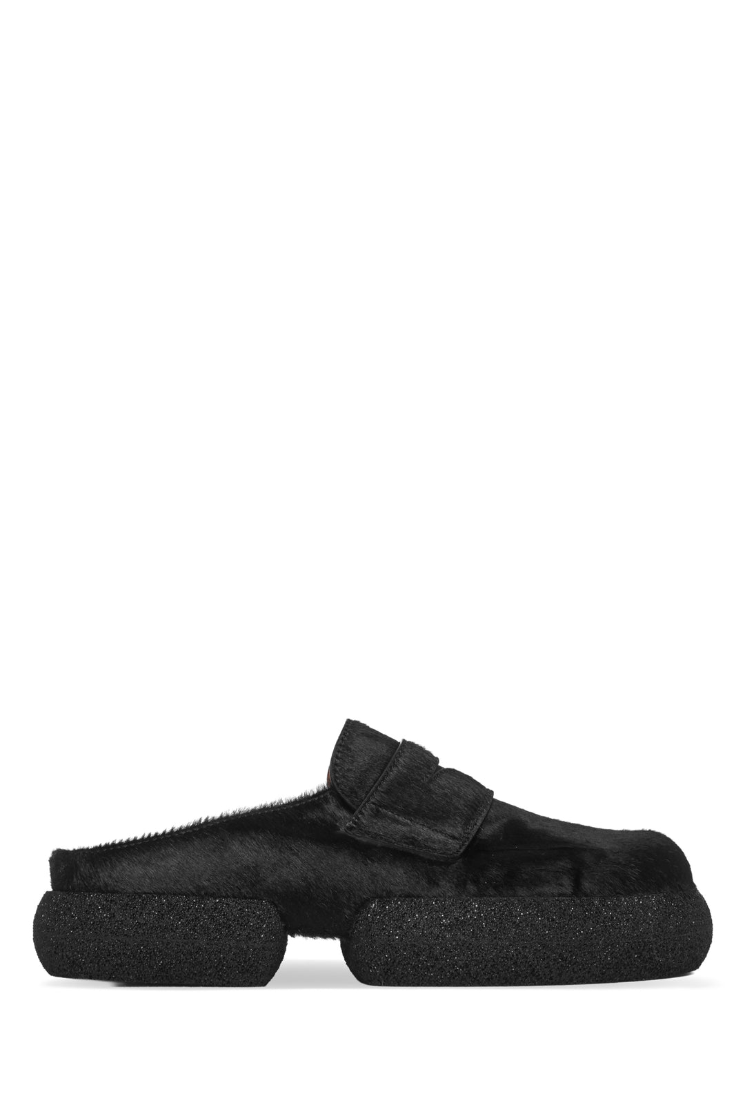 Dries Van Noten Size 37 Pony Hair Slip On Loafers