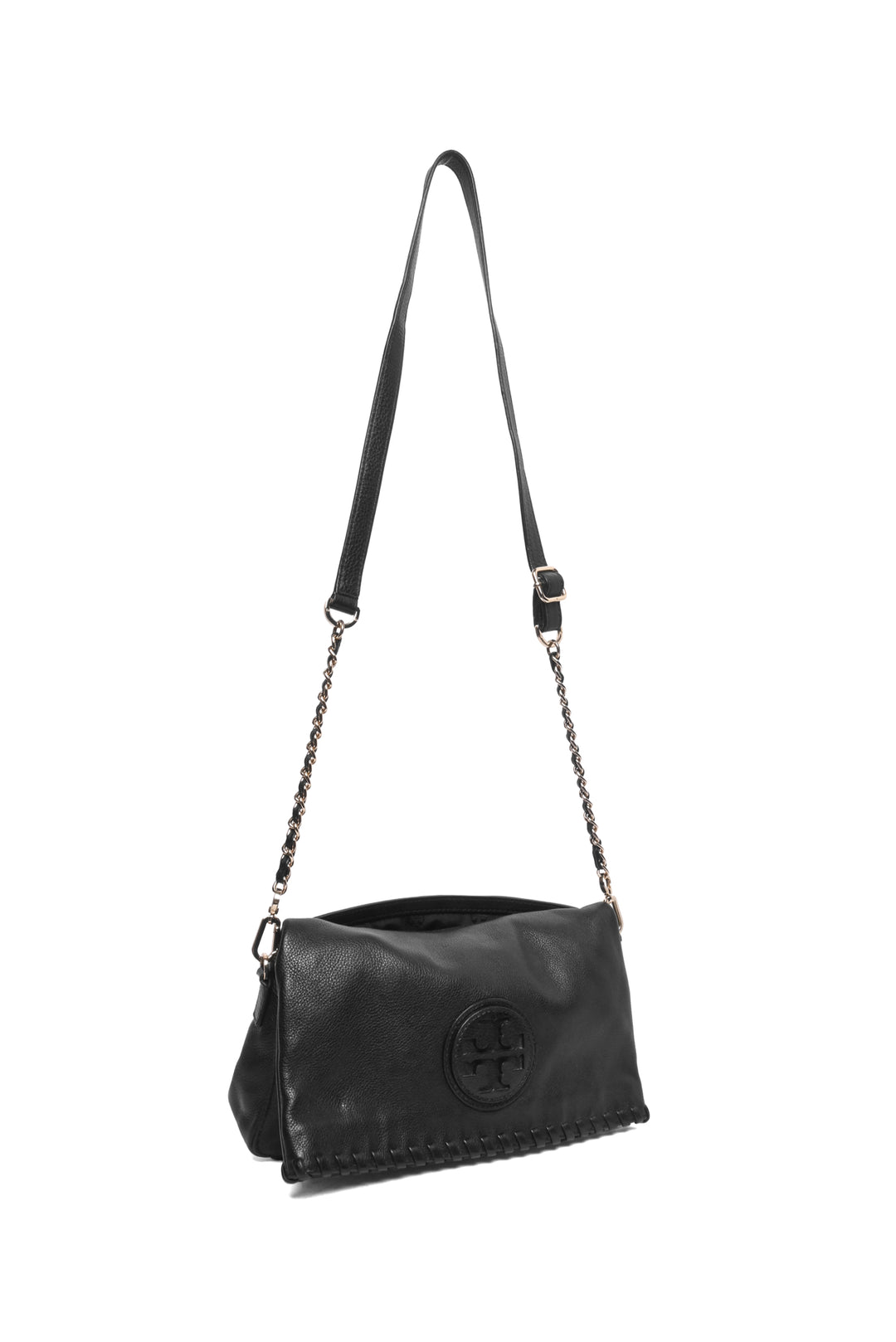Tory Burch Whipstitch Flap Crossbody Bag