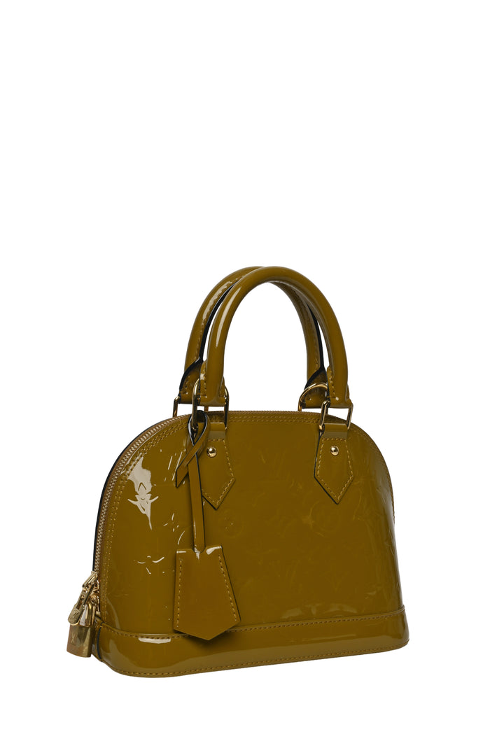 Louis Vuitton 2012 Monogram Vernis Alma BB Bag