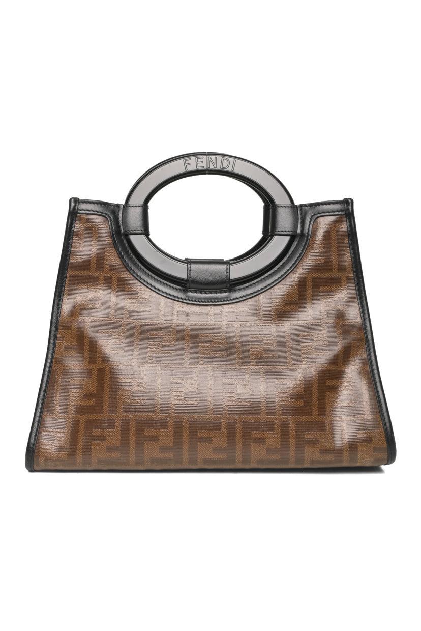 Fendi Zucca Small Runaway Shopping Tote