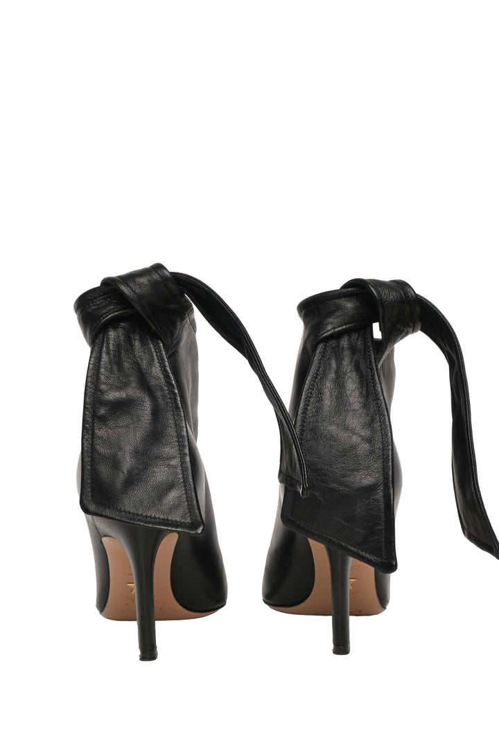 Dior Size 36 La Belle D Bow Ankle Boots