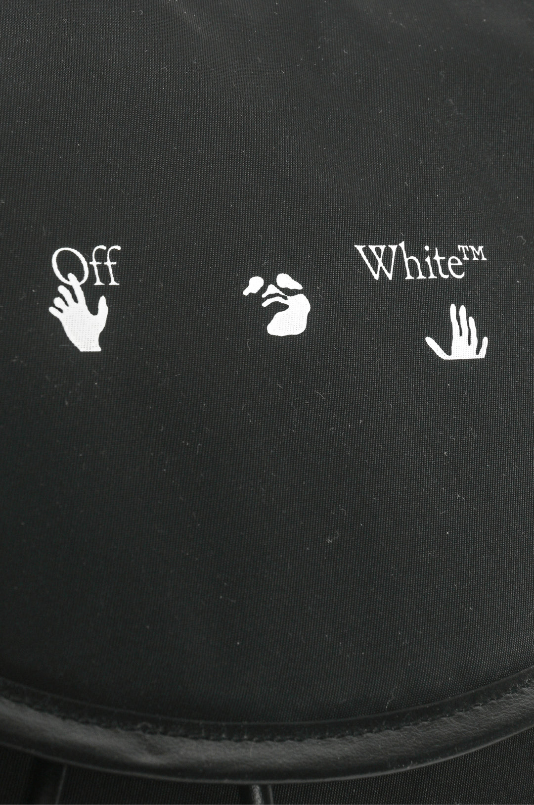 Off White Logo Strap Nylon BackPack