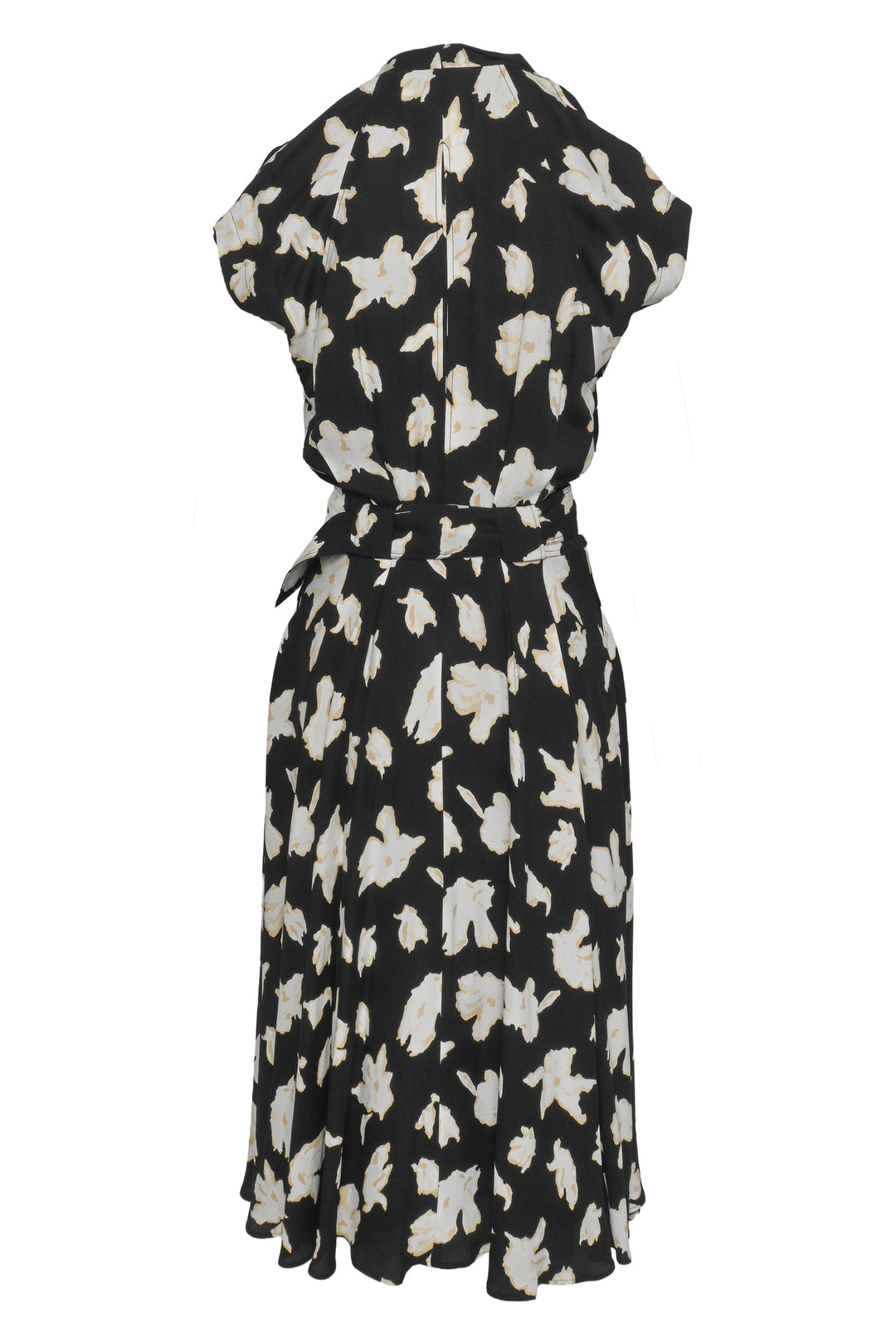 Proenza Schouler Size 4 Floral Georgette Midi Dress
