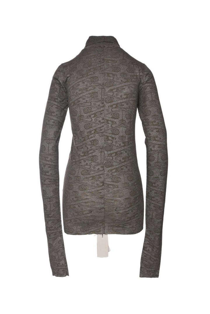 Rick Owens Lies Size 42 Men's Forever Extra Long Sleeve T-shirt