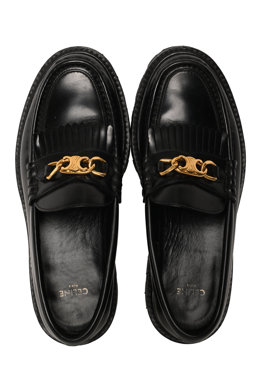 Celine Size 36.5 Margaret Loafer with Triomphe