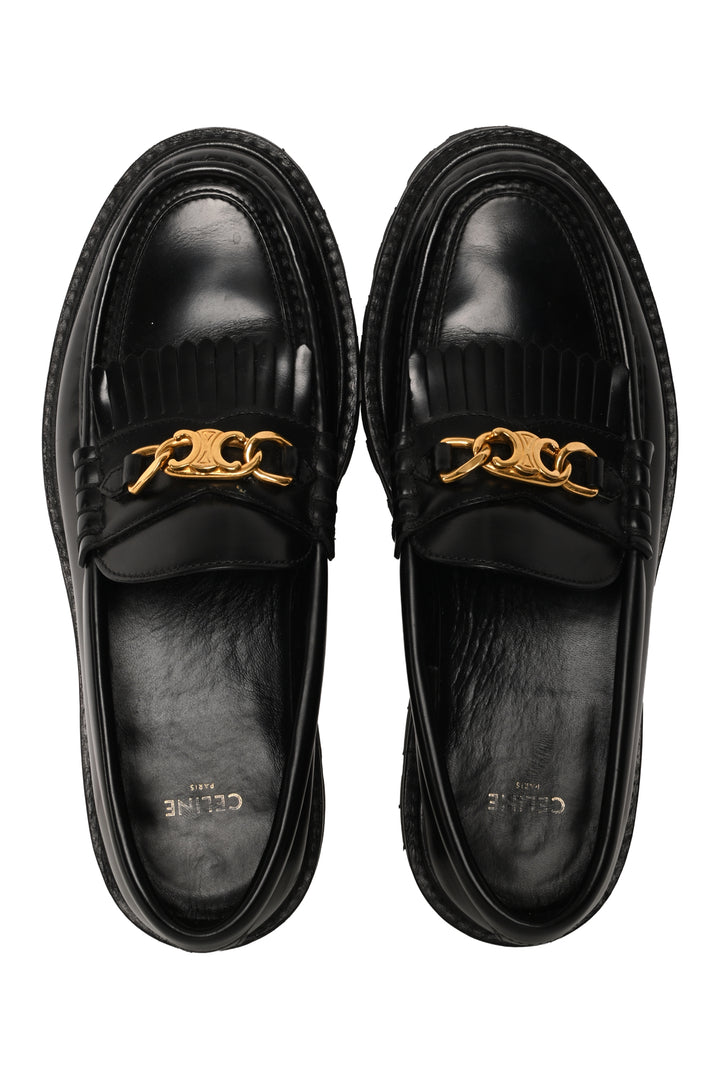 Celine Size 36.5 Margaret Loafer with Triomphe