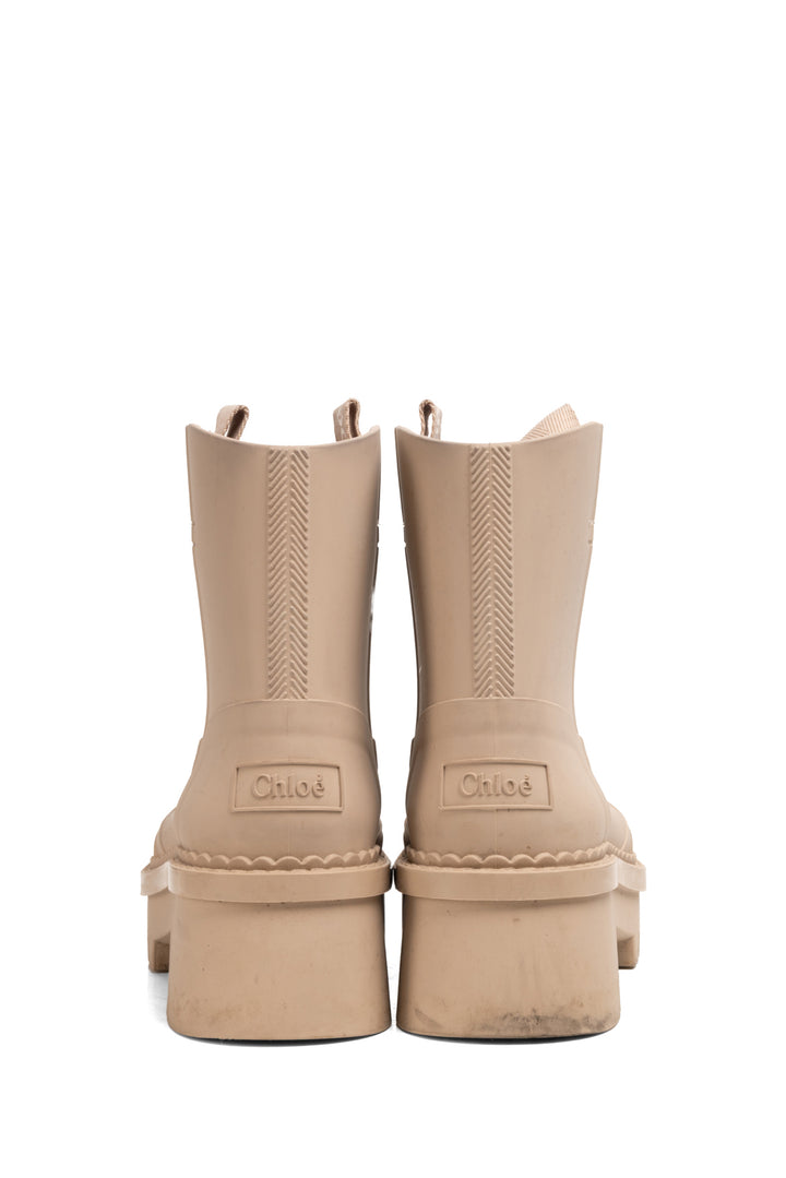 Chloe Size 35 Raina Rain Ankle Boots