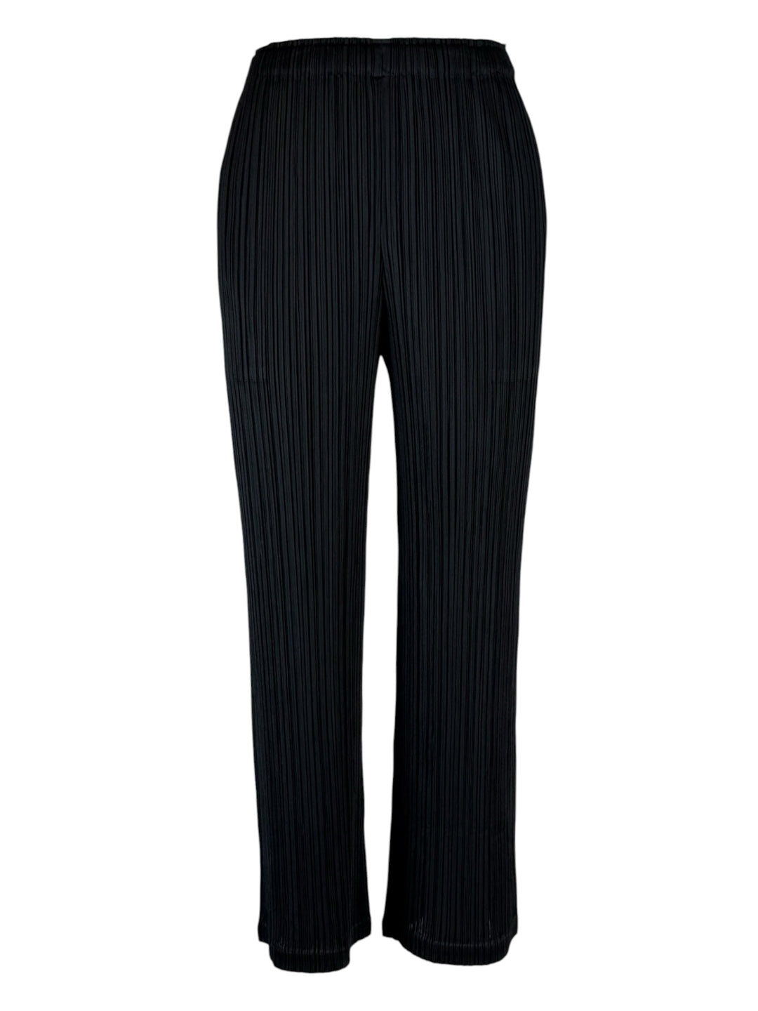 Pleats Please Size 3 Straight Leg Pleated Pants