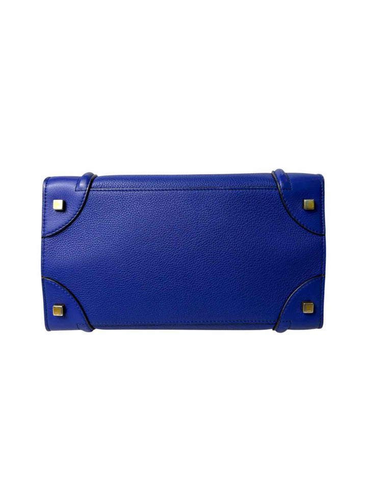 Celine Medium Phantom Leather Luggage Tote Purse