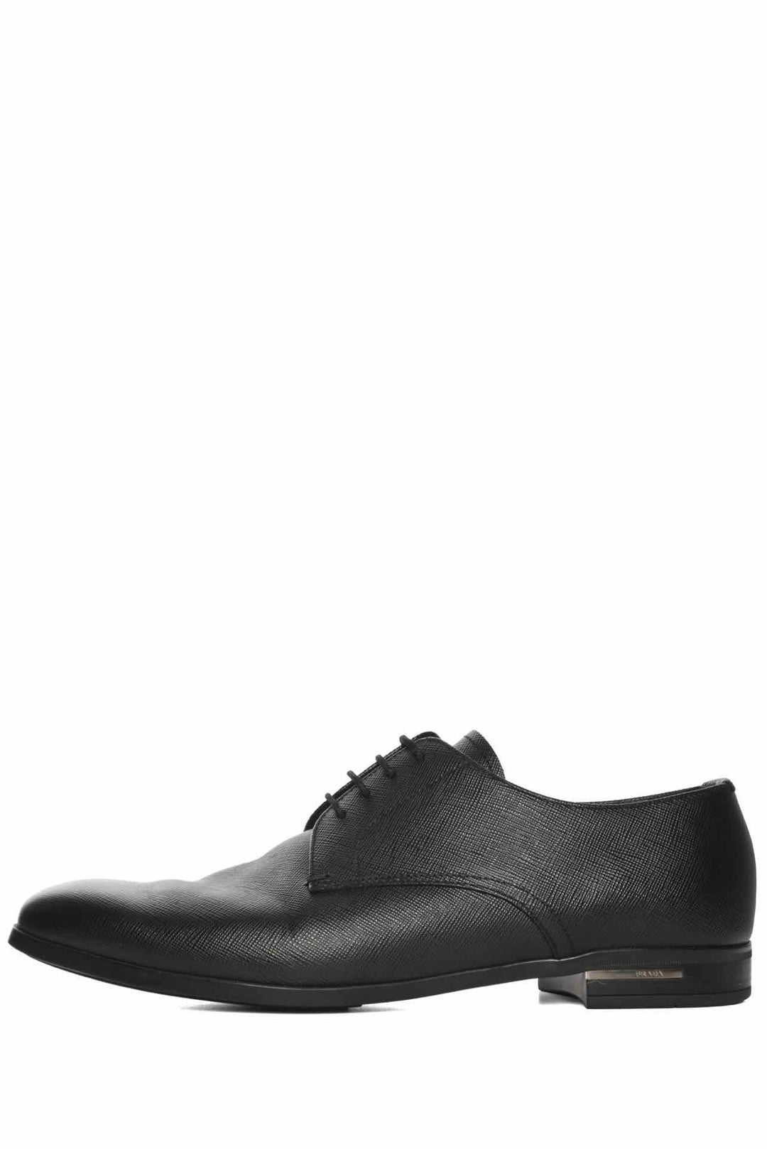 Mens Shoe Size 6 Prada Men's Saffiano Leather Lace-Up Oxford Shoes