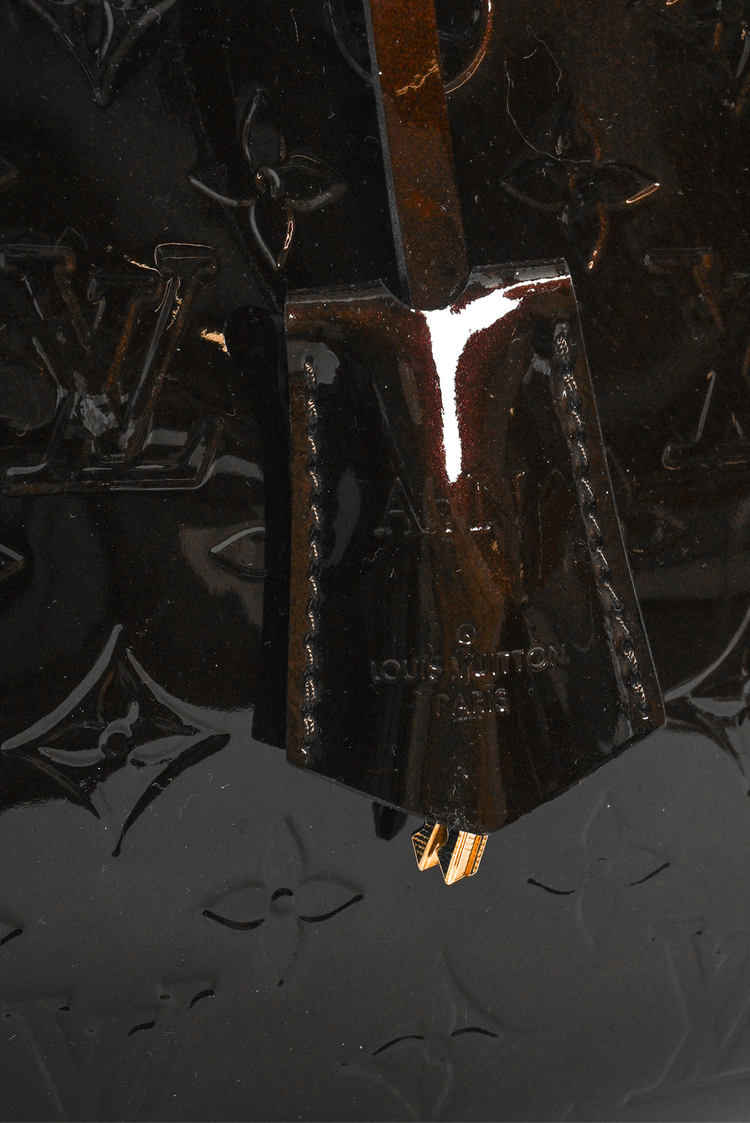 Louis Vuitton Amarante Monogram Vernis Melrose Avenue Tote