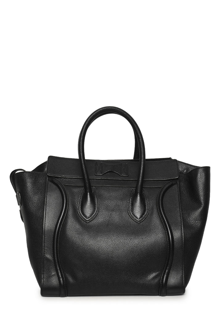 Celine 2013 Pebbled Leather Mini Luggage Tote