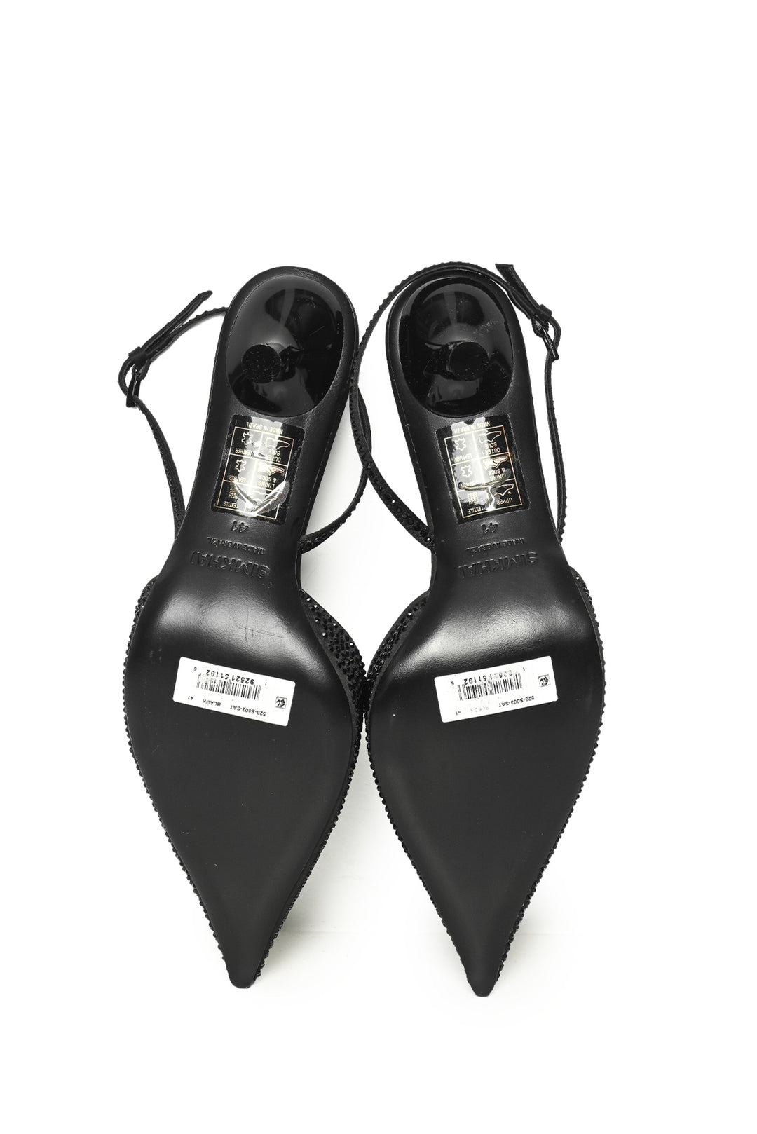 Jonathan Simkhai Size 41 Dylan Embellished Slingback Pumps