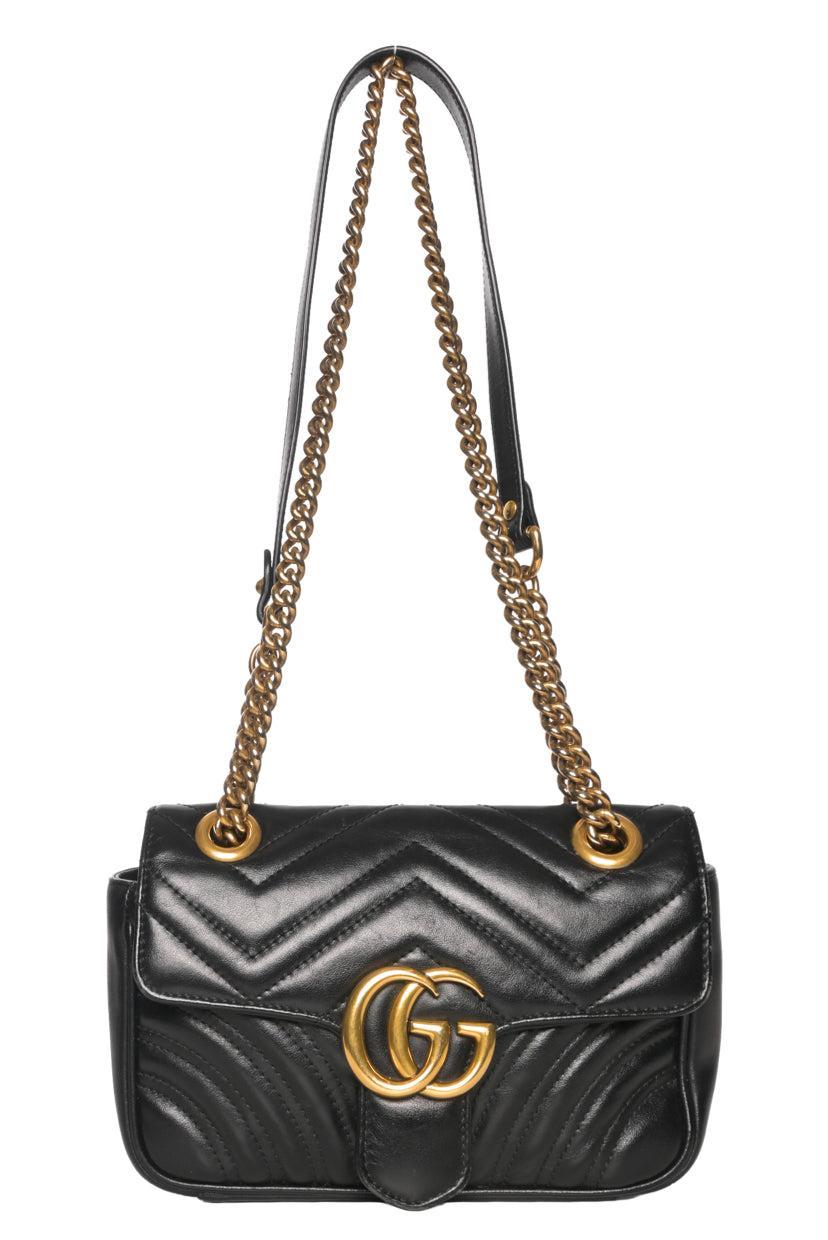 Gucci GG Marmont Matelasse Small Crossbody Shoulder Bag